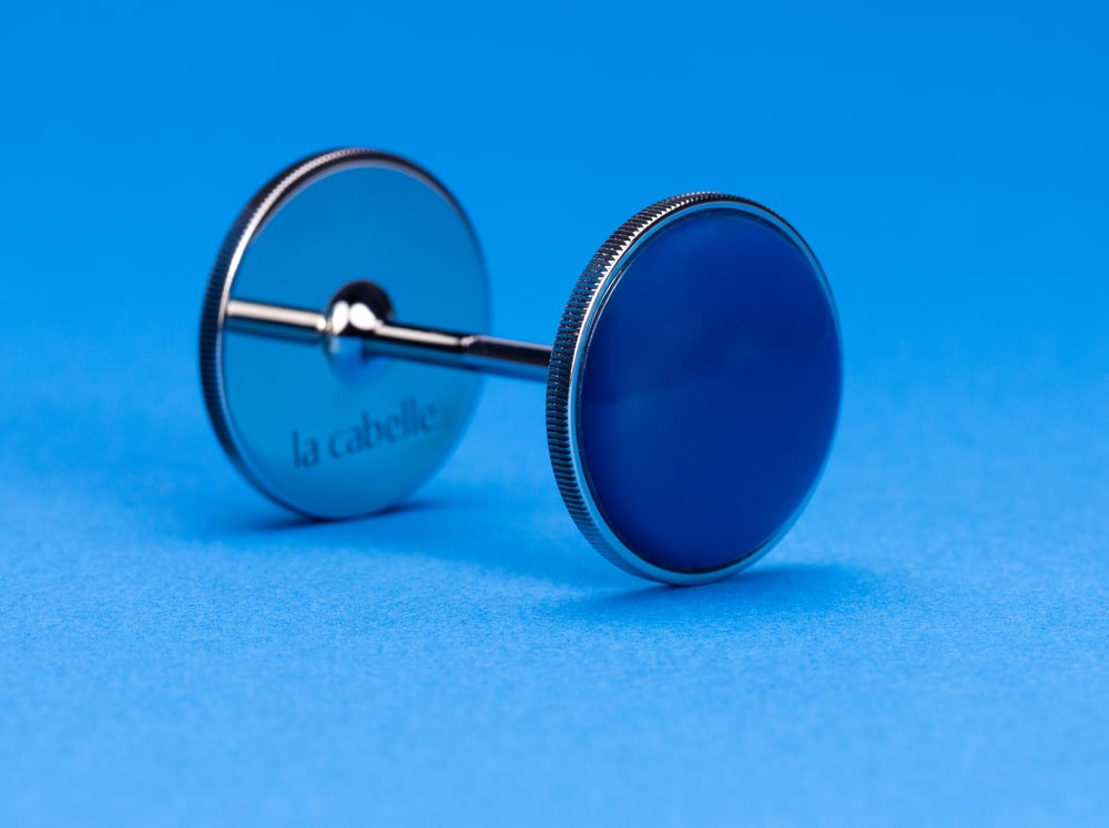 Navy Crown — Swiss-made mane jewellery