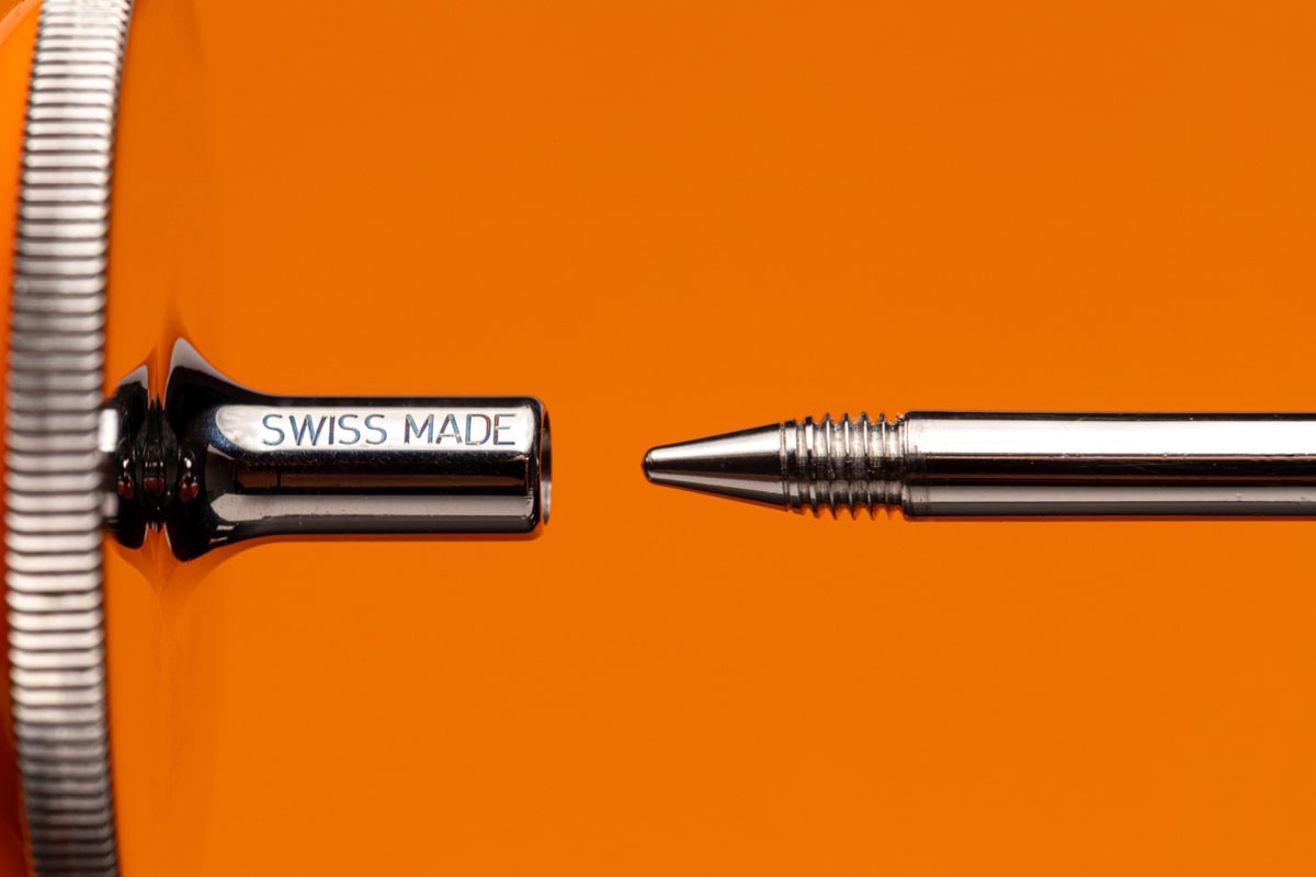 Made in Switzerland.
